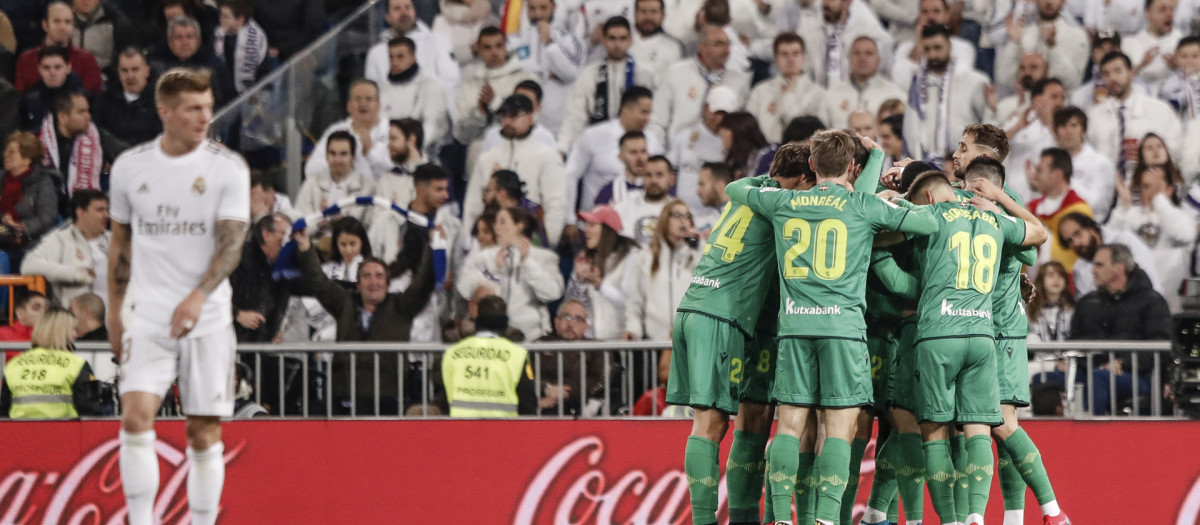 La Real Sociedad ya eliminó al Real Madrid en el Santiago Bernabéu