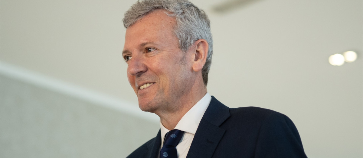 El presidente de la Xunta de Galicia, Alfonso Rueda