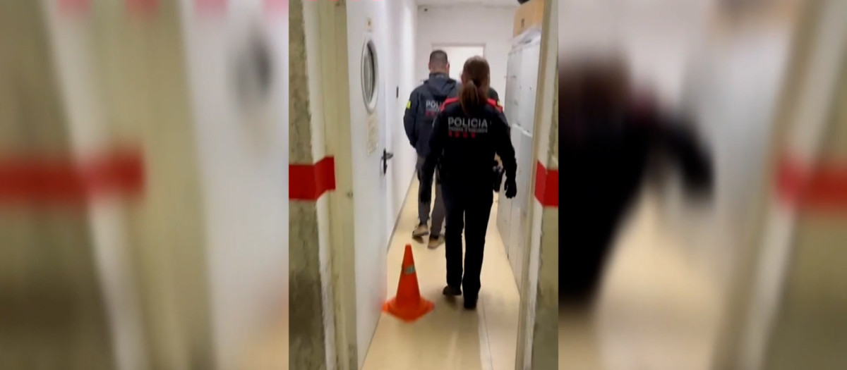 Imagen del arrestado por los Mossos d'Esquadra