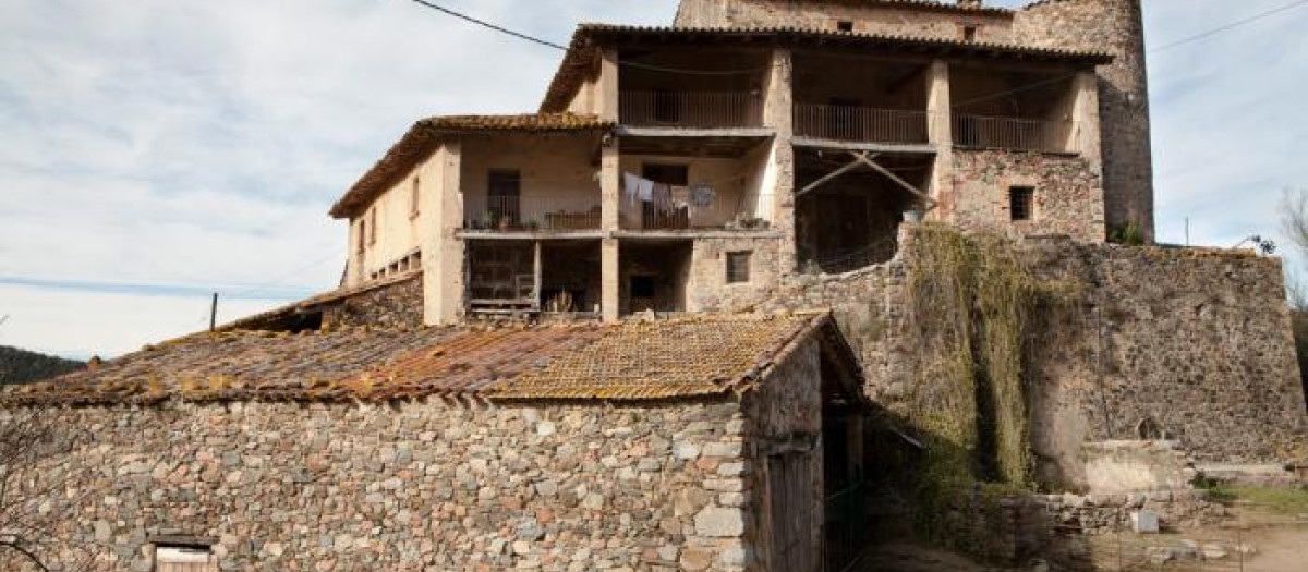 Masia Sala, casa natal de Serrallonga.