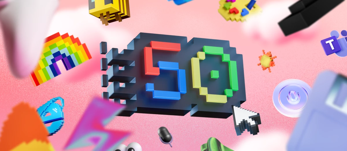 50 aniversario de Microsoft