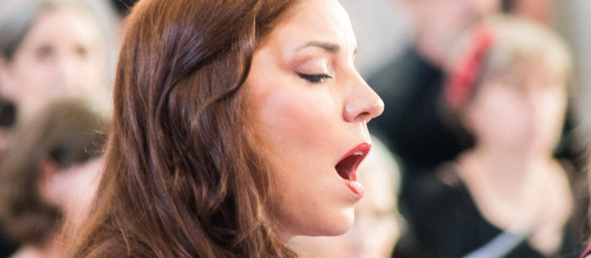 La soprano Lucía Tavira