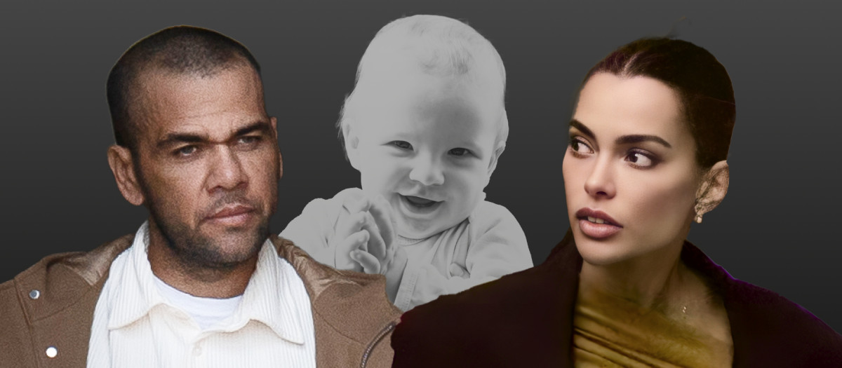 Dani Alves y Joana Sanz