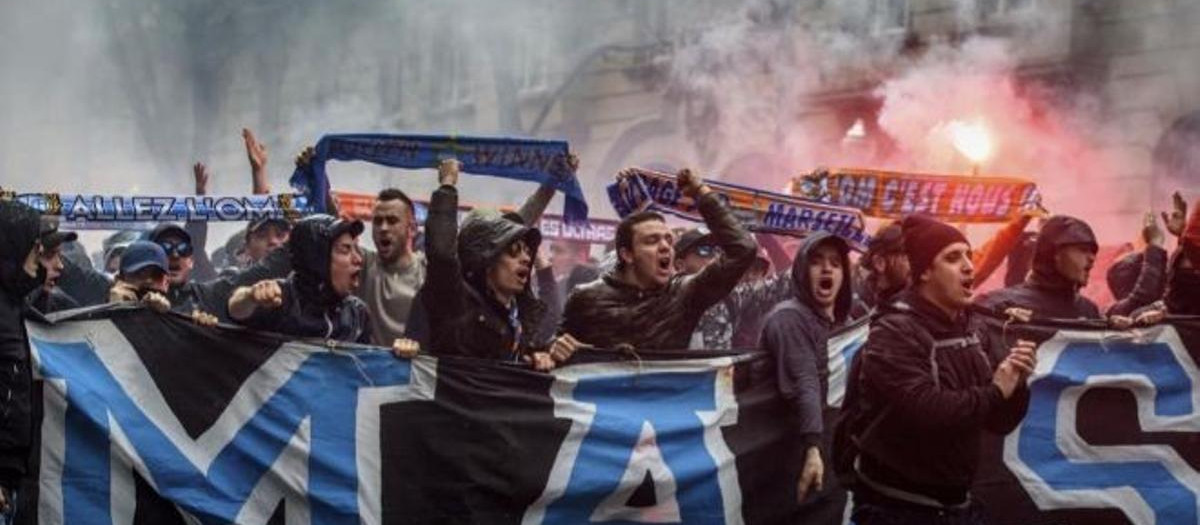 Los ultras del Marsella, de los más peligrosos