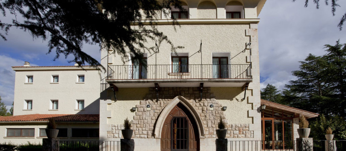 Fachada exterior del Parador de Teruel