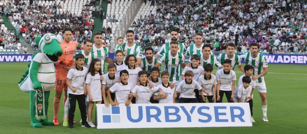 Once inicial del Córdoba ante el Levante
