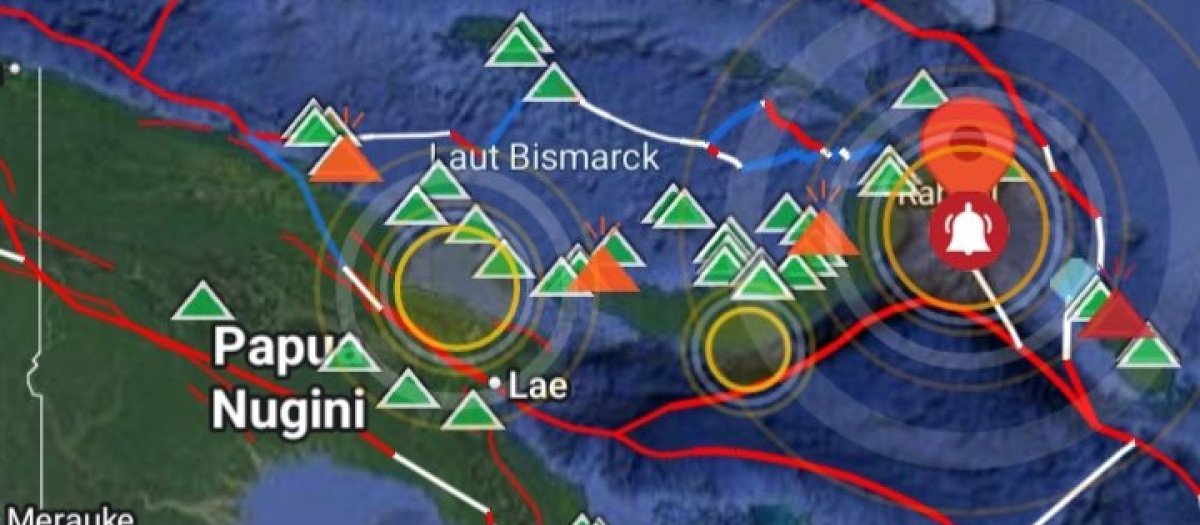 Terremoto en Papúa Nueva Guinea