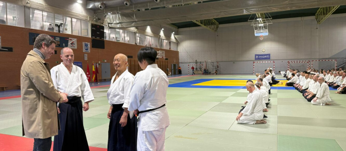 Inauguración del curso de Aikido en Latina
