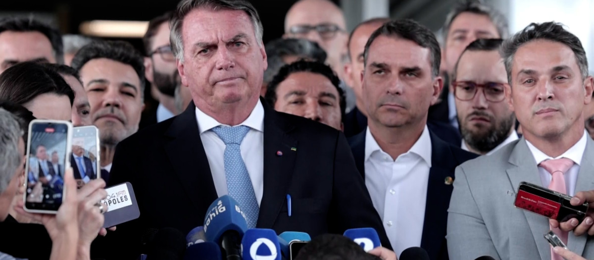 El expresidente brasileño Jair Bolsonaro
