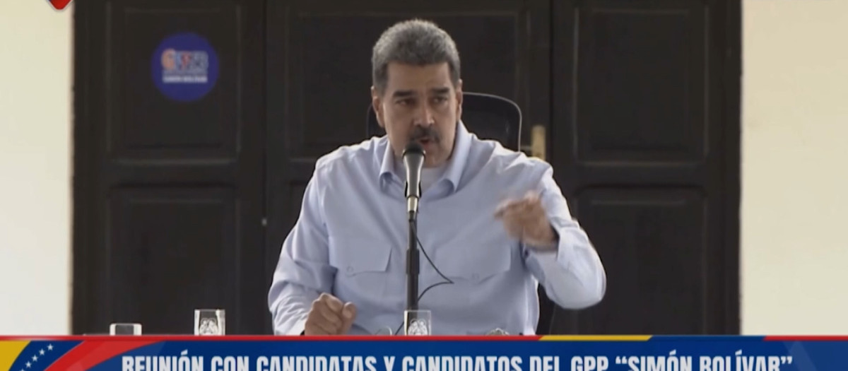 El presidente de Venezuela, Nicolás Maduro