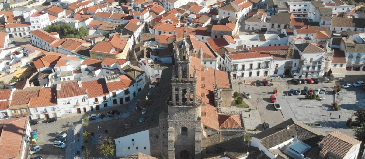 Vista aérea de Hinojosa del Duque
