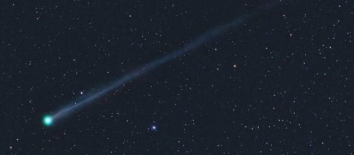 Imagen del cometa SWAN tomada el pasado 6 de abril