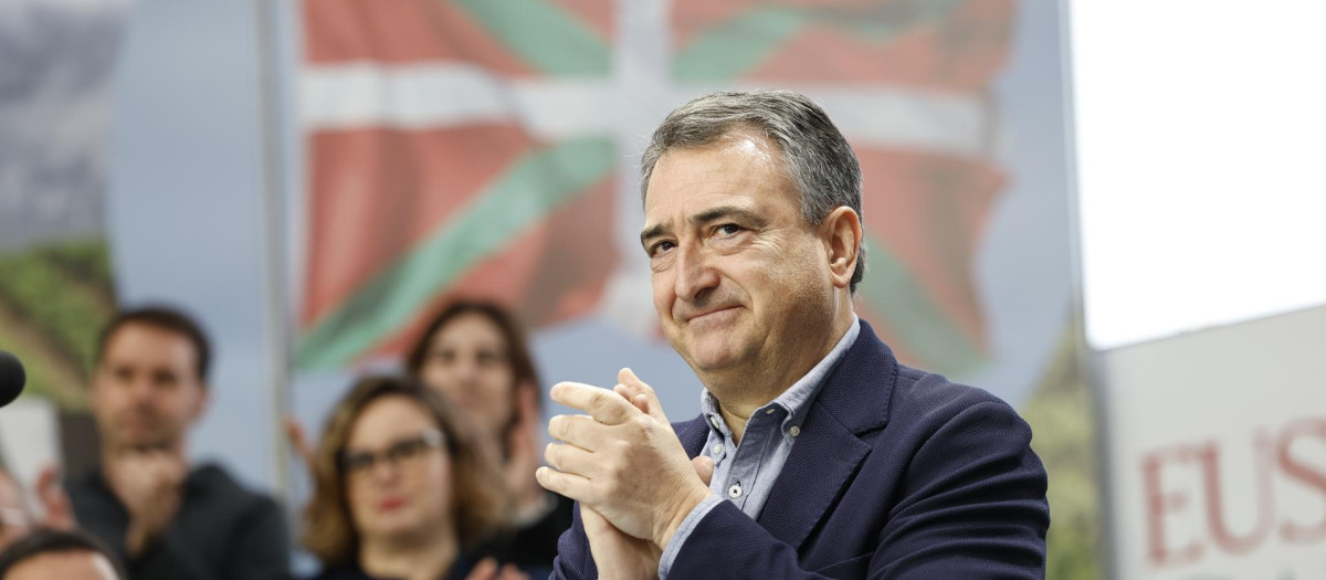 El presidente del PNV, Aitor Esteban