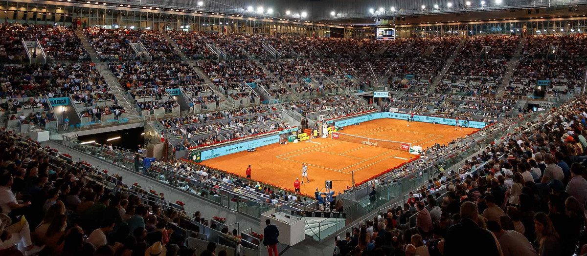 El Estadio Manolo Santana de la Caja Mágica, en una imagen de archivo