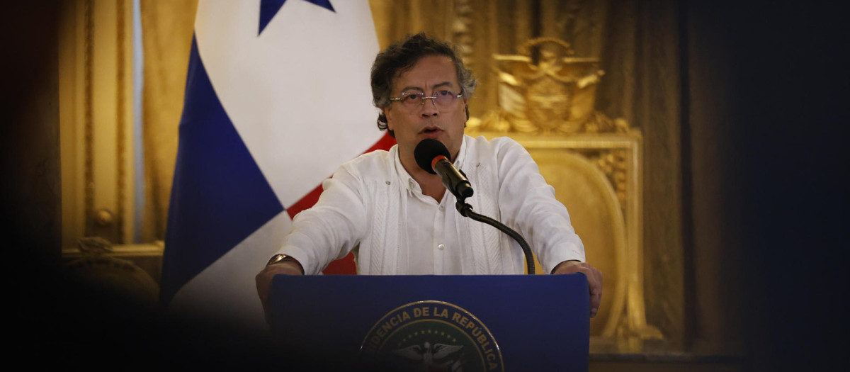 El presidente de Colombia, Gustavo Petro, en Guatemala