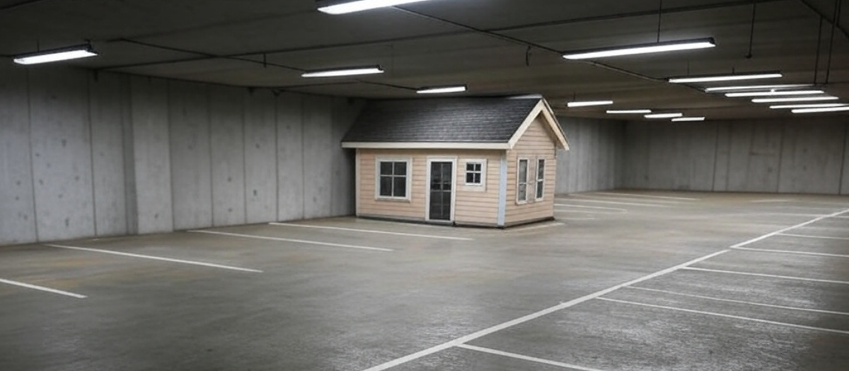 Qué dice la ley sobre vivir en una plaza de garaje