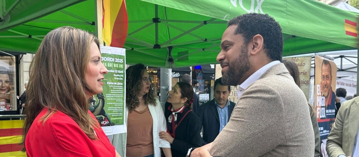 El secretario general de Vox y líder del partido en Cataluña, Ignacio Garriga
