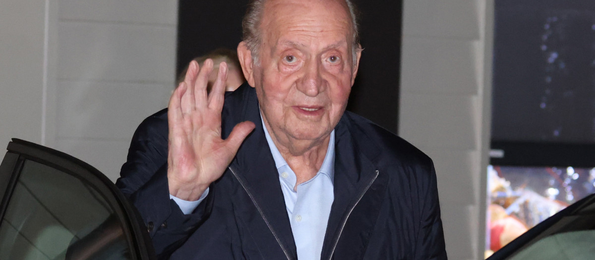 Juan Carlos I el 23 April 2025