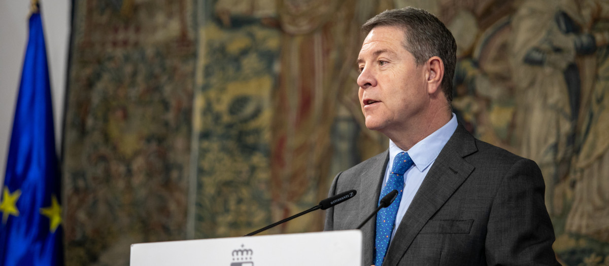 El presidente de Castilla-La Mancha, Emiliano García-Page
