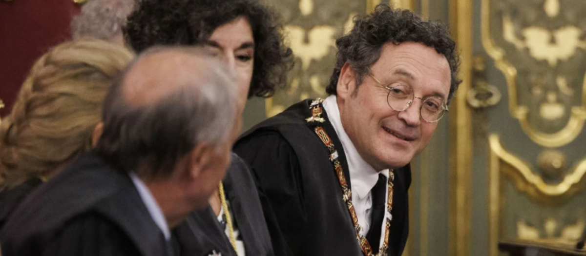 El fiscal general del Estado, Álvaro García Ortiz, en un acto institucional, imagen de archivo