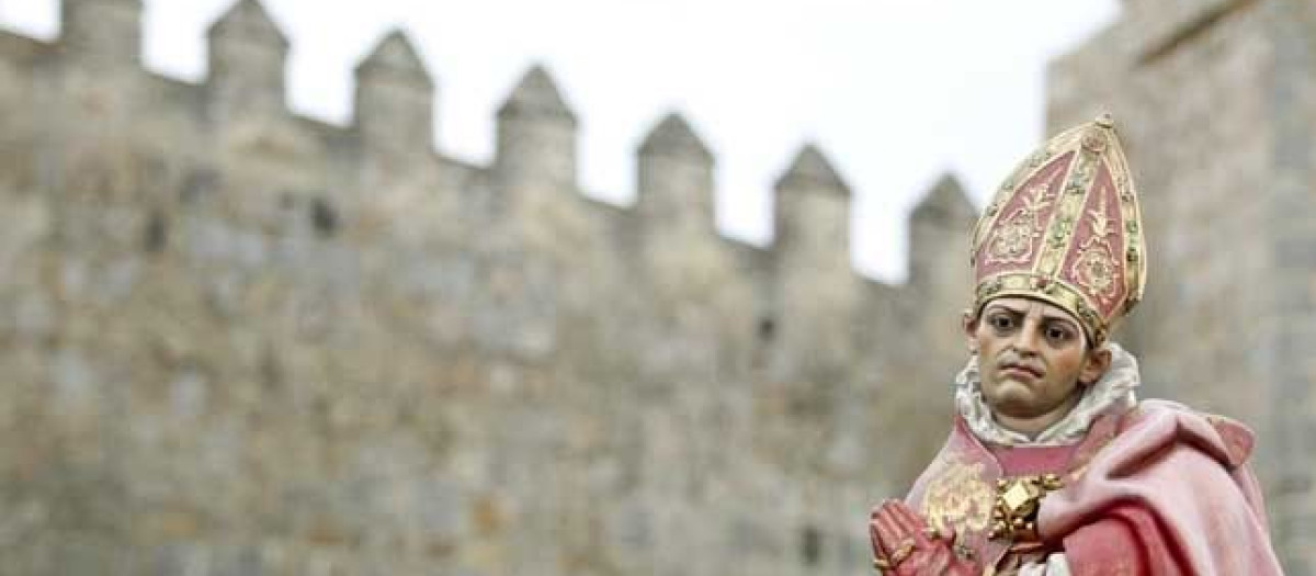 Imagen de san Segundo, patrón de Ávila