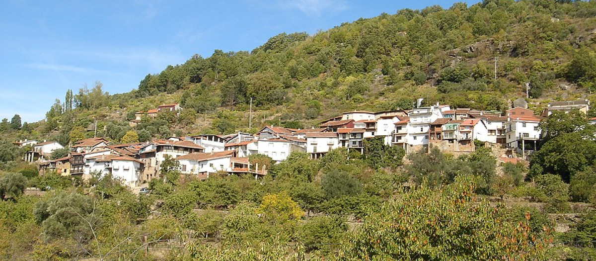 Vista de Las Casas del Conde, en Salamanca