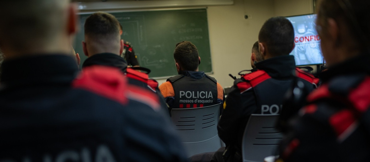 Agentes de los Mossos d'Esquadra, en una imagen de archivo