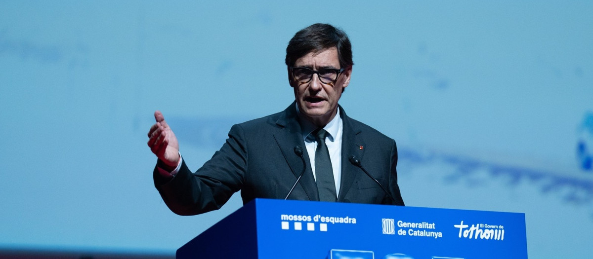 El presidente catalán, Salvador Illa, en una imagen reciente