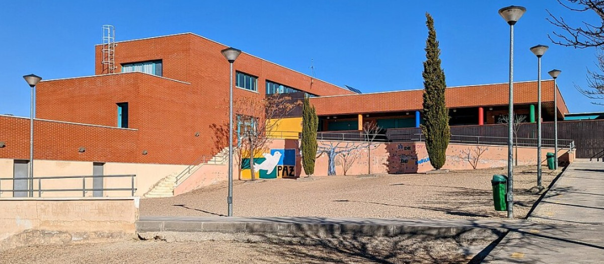 Un colegio cerrado en Toledo