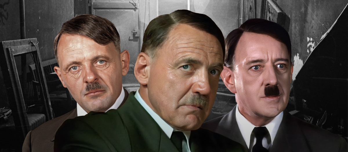 Anthony Hopkins, Bruno Ganz y Alec Guinness son algunos de los grandes actores que interpretaron a Hitler