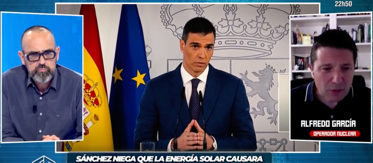 Operador Nuclear durante su intervención en 'Todo es Mentira'
