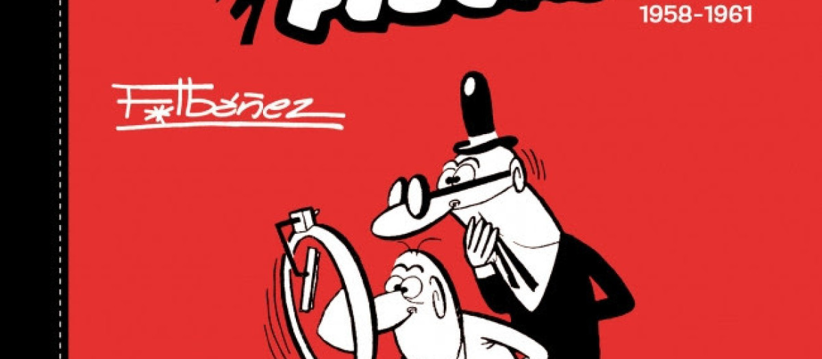Portada de "Los 200 primeros casos de Mortadelo y Filemón"