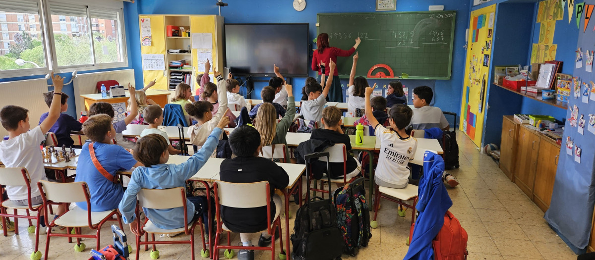 Un colegio de Madrid