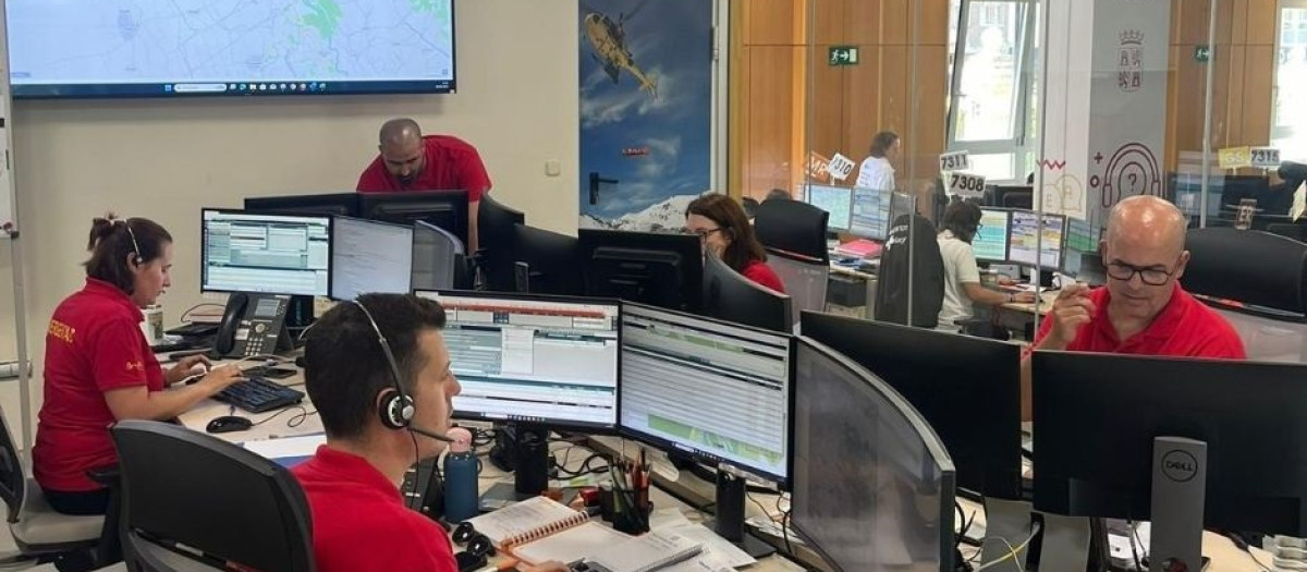Centro Coordinador de Emergencias de la Junta de Castilla y León.