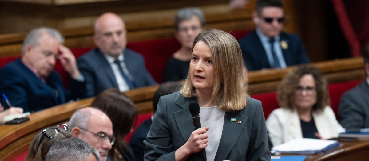 La consellera de Derechos Sociales, Núria Martínez Bravo, en una imagen de archivo