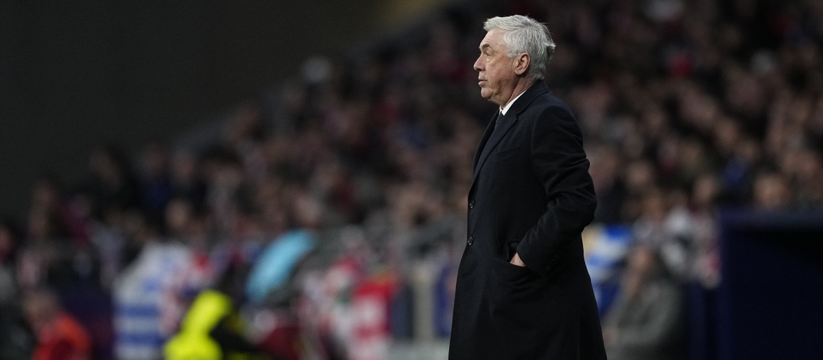 Carlo Ancelotti, en una imagen de esta temporada