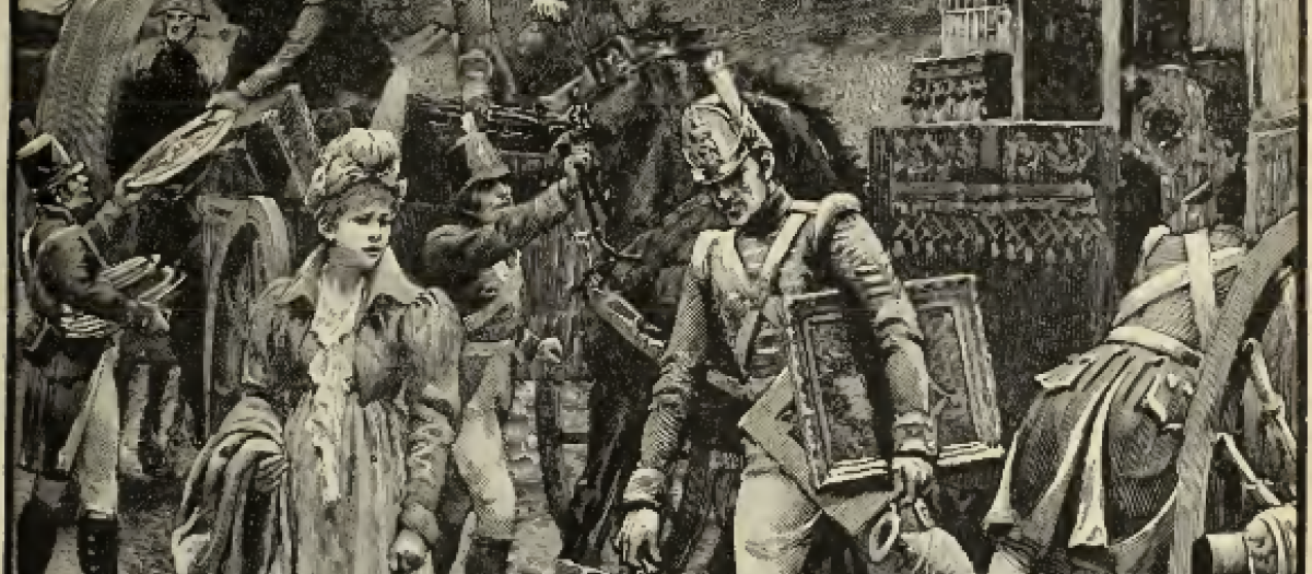 Huida del rey José Bonaparte de Vitoria