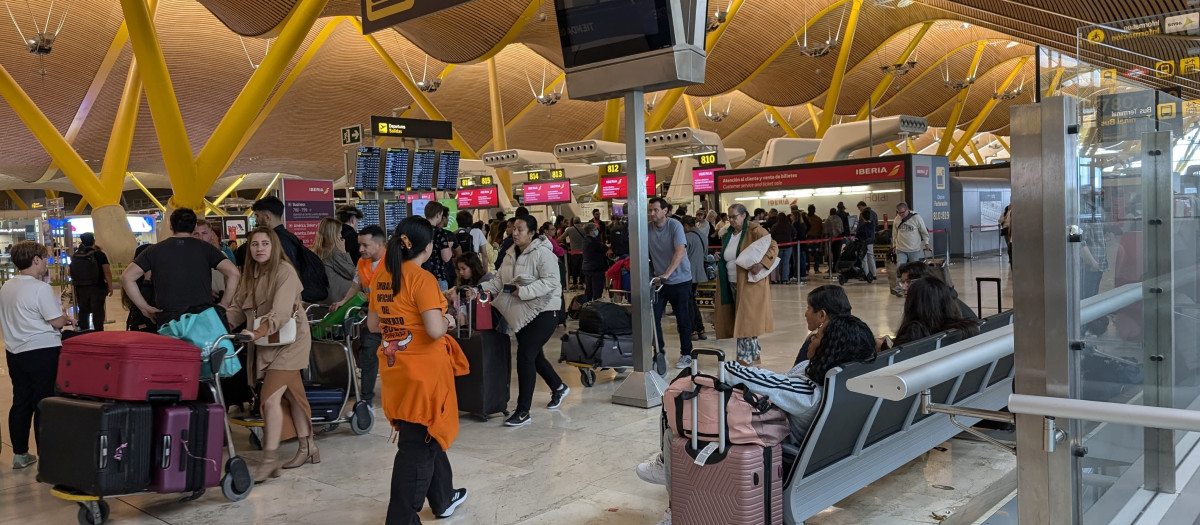 La T4 del Aeropuerto Adolfo Suárez Madrid Barajas