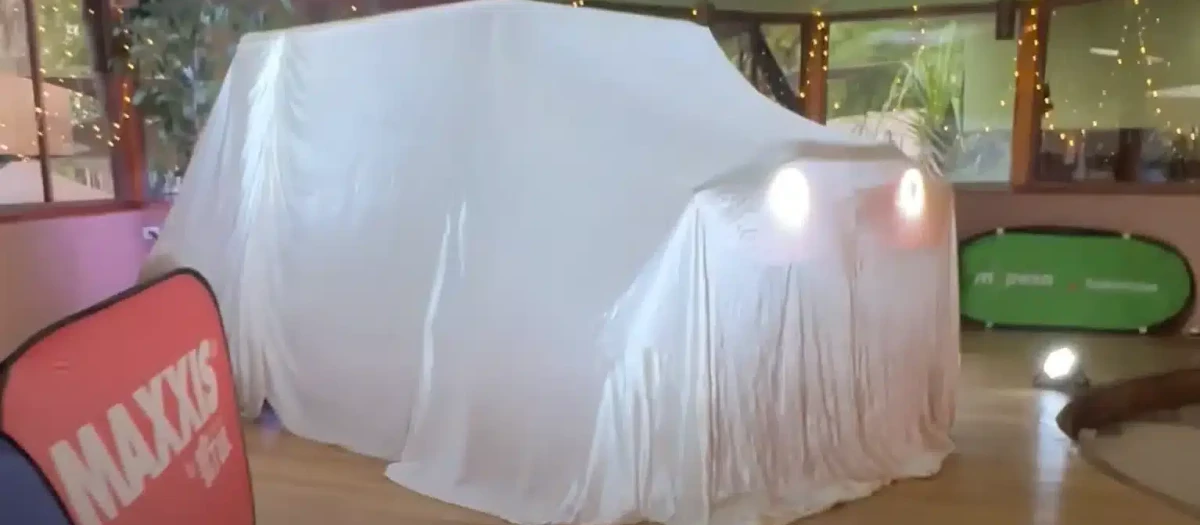 El EV Explorer antes de su presentación