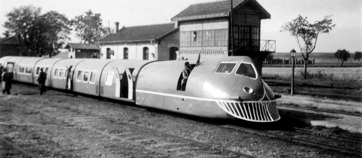 Tren Talgo en 1942