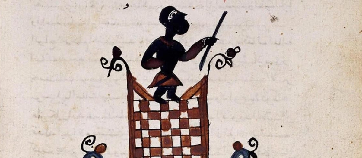 Una ilustración del desaparecido monumento que se conserva en París