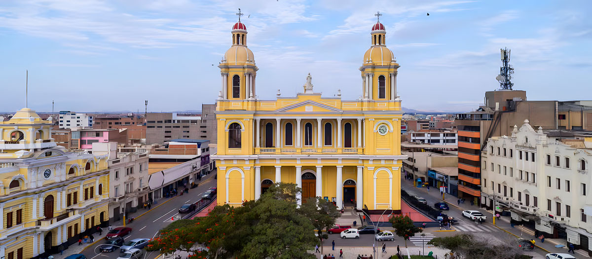 Catedral de Santa María en Chiclayo.