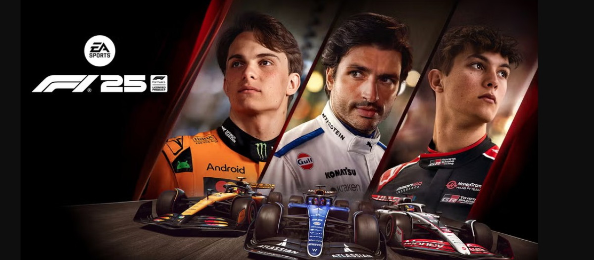 Portada oficial del F1 2025