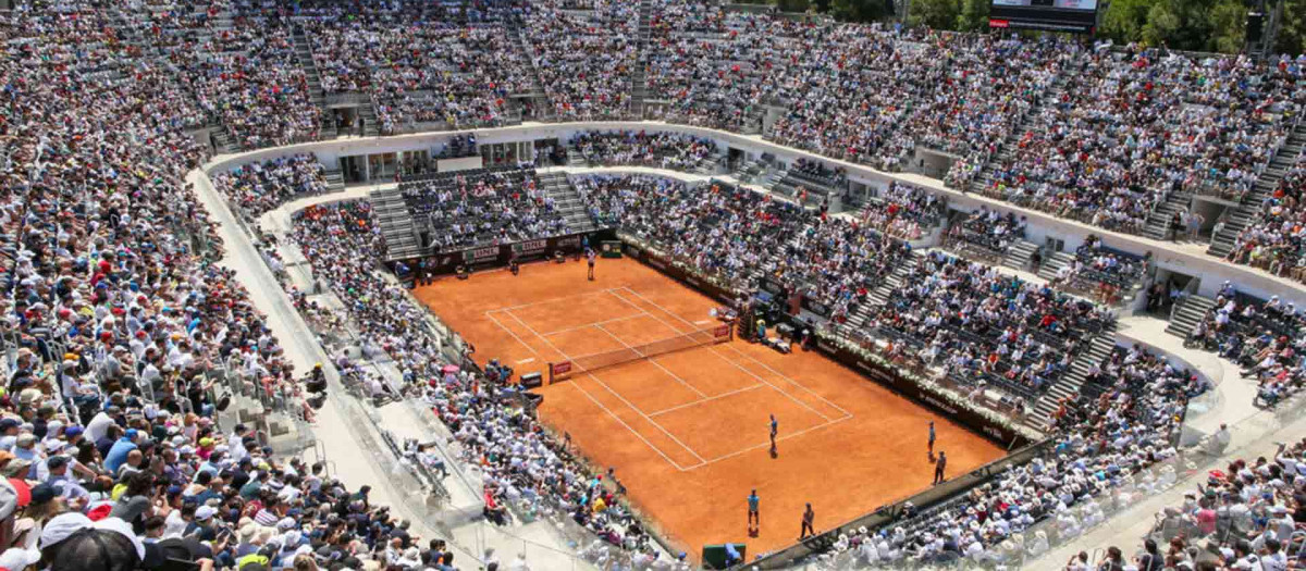El Campo Centrale del Foro Itálico de Roma, en una imagen de archivo