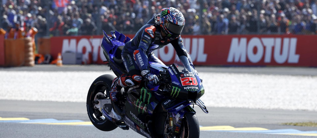 Fabio Quartararo logra la pole en Le Mans