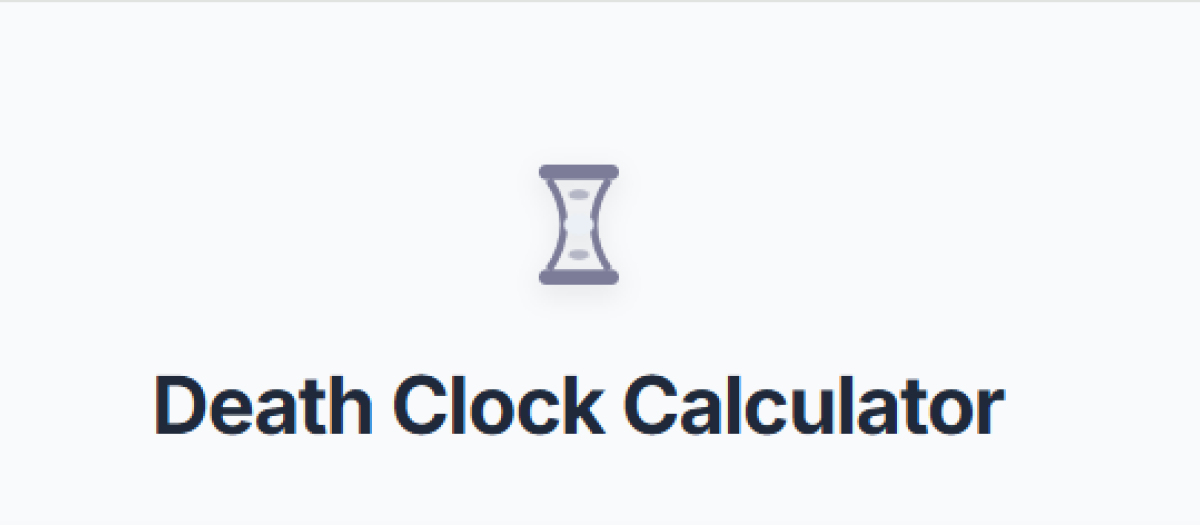 Logo del algoritmo de inteligencia artificial Death Clock