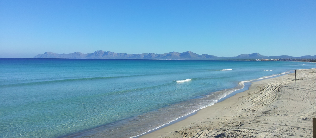 Playa de Muro, en Mallorca.