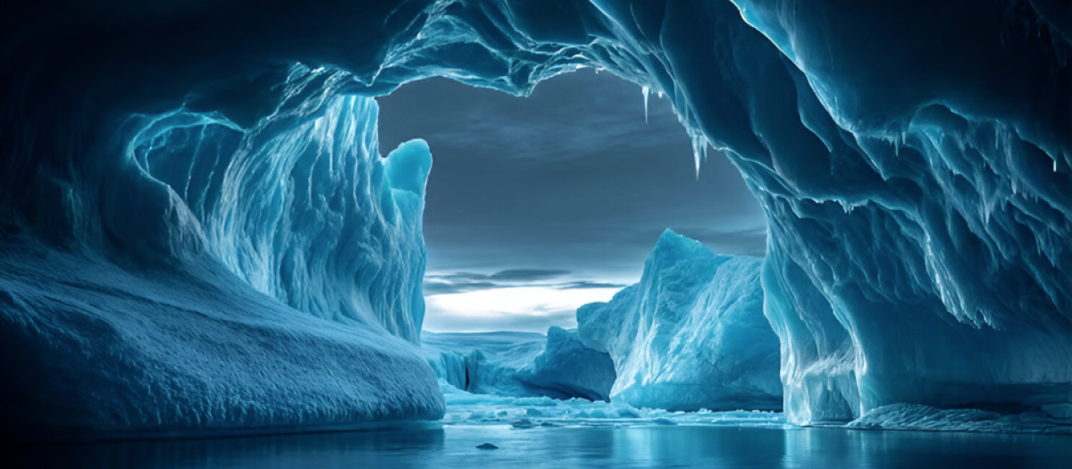 Cueva glaciar