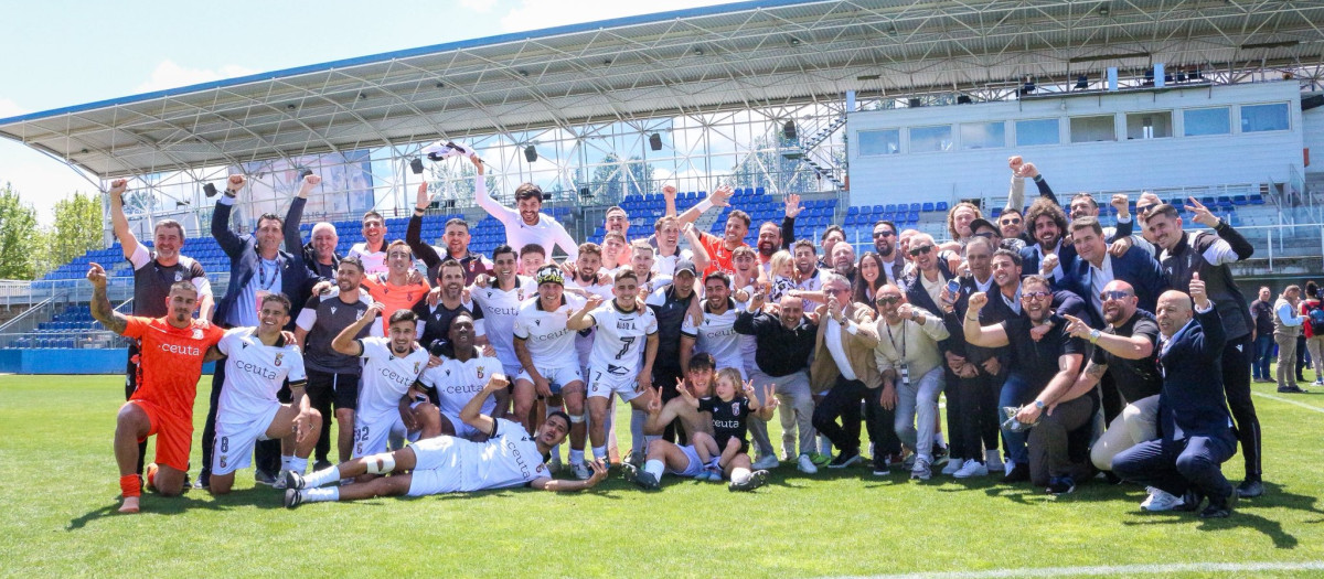 La AD Ceuta competirá en Segunda División la próxima temporada