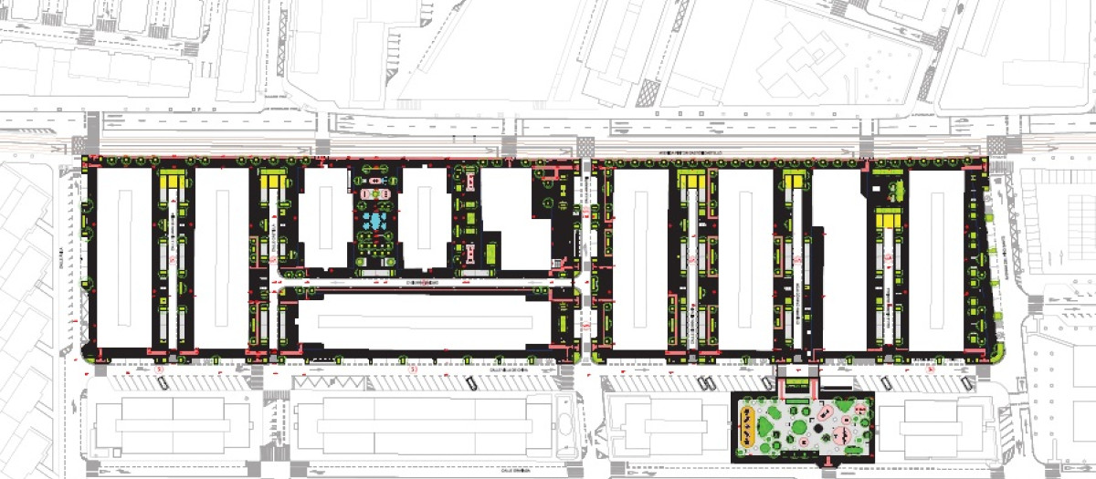 Plano reurbanización Virgen del Remedio